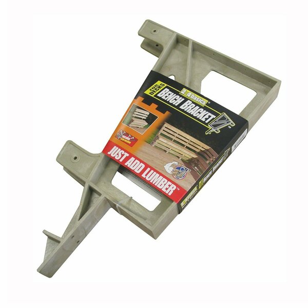 2 X 4 Basics Deck Bench Brkt 2X4In Sand 90166